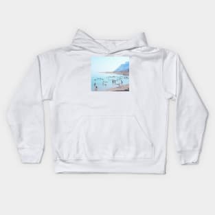 Israel, Dead Sea. Floating and Relaxing Kids Hoodie